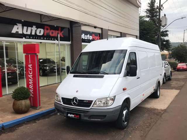 Mercedes-Benz Sprinter 413 Furgão Longo T.Alto Diesel  - Branca - 2011/2012