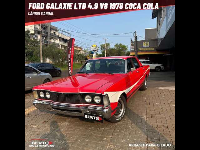 FORD GALAXIE LTD 4.9 V8 1978 COCA COLA