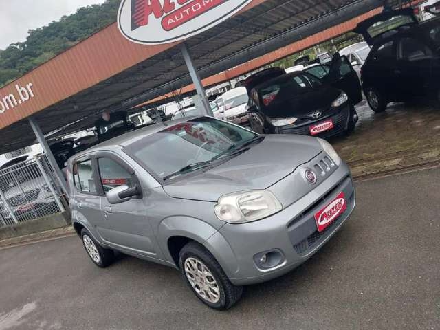 Fiat Uno VIVACE 1.0 - Cinza - 2012/2013