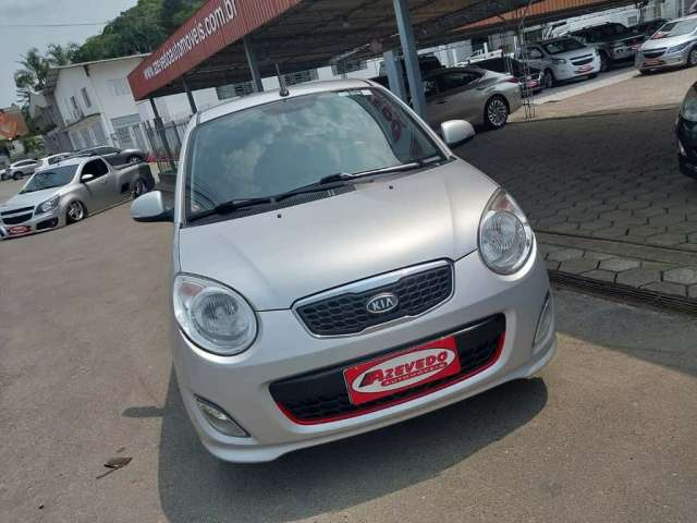 Kia Picanto EX 1.1/1.0/ 1.0 Flex Mec.  - Prata - 2011/2011