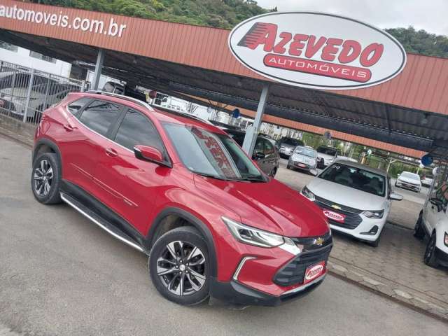 Chevrolet Tracker Premier 1.2 Turbo 12V Flex Aut.  - Vermelha - 2022/2022