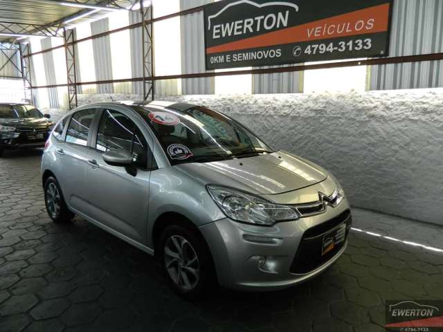 Citroën C3 Tendance 1.5 Flex 8V 5p Mec. - Prata - 2013/2014