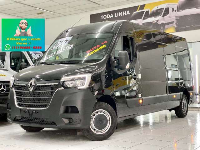 Renault Master L3H2 Furgão Zero KM Ano 2025 ( Transformo também em Escolar e Executiva )