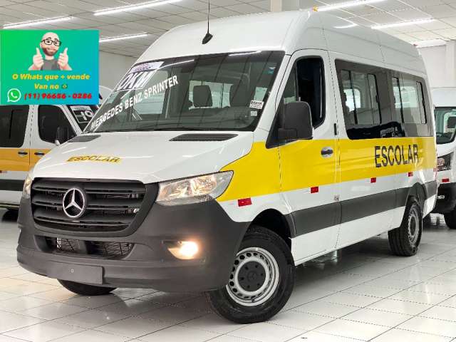 Mercedes-Benz Sprinter 417 Longa Escolar 24 lugares Pronta pra Trabalhar!!! Chama no Whats!!