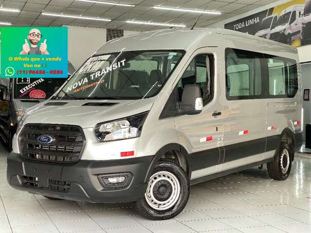 Ford - Transit 410 Vitrê L3H2 Automática Para ser Transformada!!!