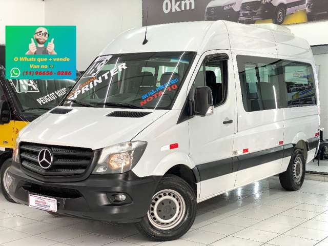 Mercedes Benz - Sprinter 415 Vitrê Teto alto 16 lugares Passageiro Novissima e Baixa KM !!!