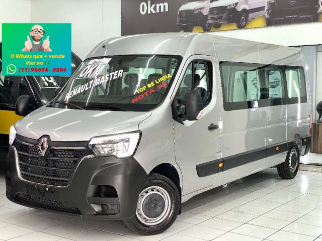 Renault Master Vitrê L3H2 Completa com Ar Traseiro de Fábrica!!! A Pronta entrega!!!!