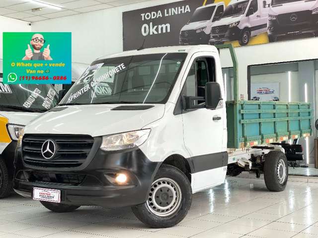 Mercedes-Benz Sprinter 314 Street Chassi Longa Cabine Caminhonete Ano 2022 Apenas 15.000kms Novissim