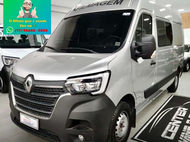 Renault Master L2H2 Mista 6 lugares Caminhonete no documento!!! Novíssima!!! Ano 2022 / 2023 Complet