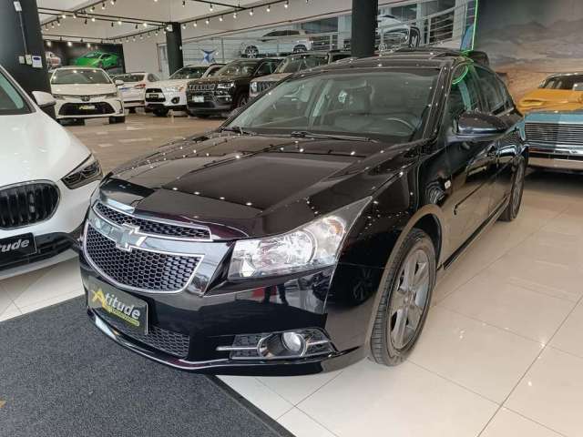 Chevrolet Cruze HB Sport LTZ 1.8 / Automático / Teto Solar / Bancos em Couro  - Preta - 2013/2014