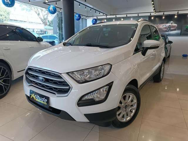 Ford EcoSport SE 1.5 12V Flex 5p Mec.  - Branca - 2018/2019