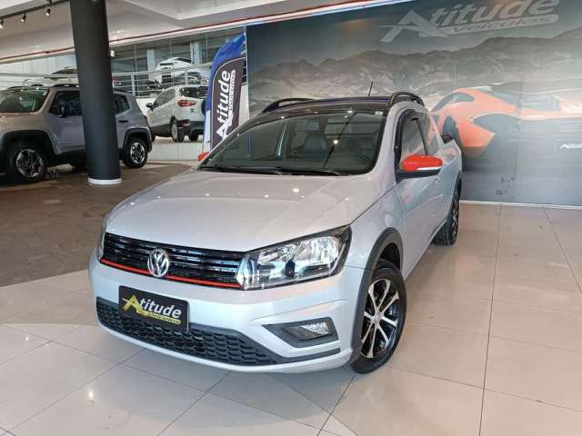 Volkswagen Saveiro Pepper 1.6 Flex 8V CD  - Prata - 2017/2018