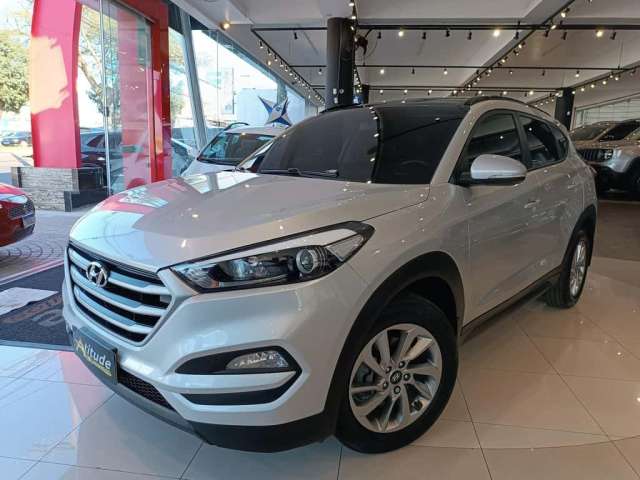 Hyundai Tucson TURBO GLS / ÚNICO DONO / TODAS REVISÕES FEITAS NA CONCESSIONÁRIA - Prata - 2018/2019