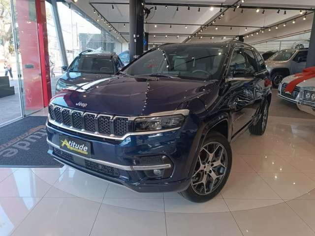 Jeep Commander OVR TD380 / ÚNICO DONO / APENAS 30 MIL KM / 7 LUGARES / DIESEL  - Azul - 2022/2023