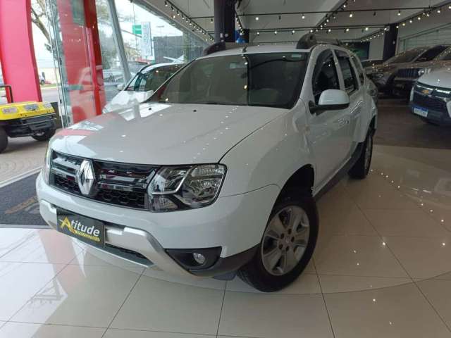 Renault Duster 1.6 DYNAMIQUE  AUTOMÁTICA CVT - Branca - 2017/2018