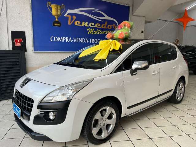 PEUGEOT 3008 GRIFFE 1.6 COMPLETO 2014 TURBO SUPER NOVO ACEITAMOS CARRO NA TROCA 