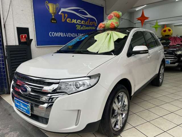 FORD EDGE LIMITED 2013 COMPLETA TOP TETO SOLAR PANORÂMICO KM BAIXO ACEITAMOS CARRO NA TROCA 