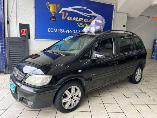 GM ZAFIRA ELITE 2005 COMPLETA 8V  7 LUGARES BANCOS DE COURO ACEITAMOS CARRO NA TROCA WHATSAPP 11-947