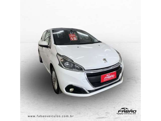 Peugeot 208 2018 1.2 allure 12v flex 4p manual