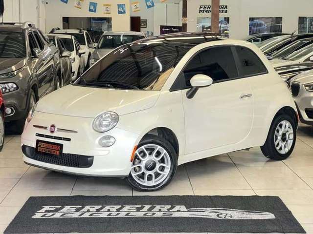 FIAT 500 1.4 CULT 8V FLEX 2P AUT 2014