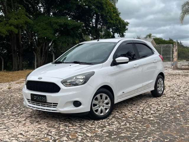 Ford KA 1.0 SE/SE Plus TiVCT Flex 5p  - Branca - 2016/2017