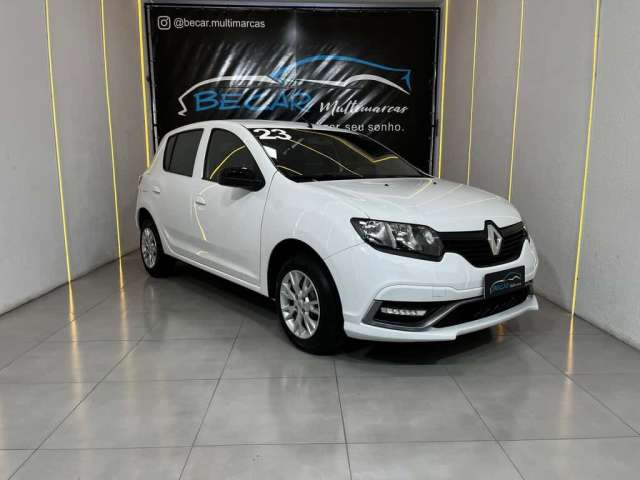 Renault Sandero S Edition Flex 1.0 12V 5p Mec.  - Branca - 2022/2023