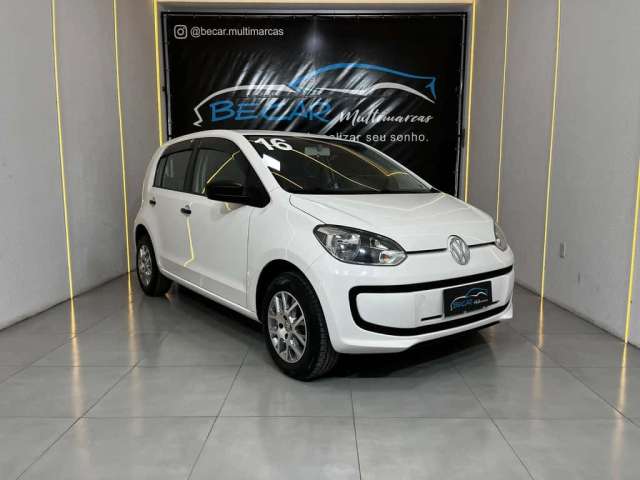 Volkswagen Up take 1.0 Total Flex 12V 5p  - Branca - 2015/2016