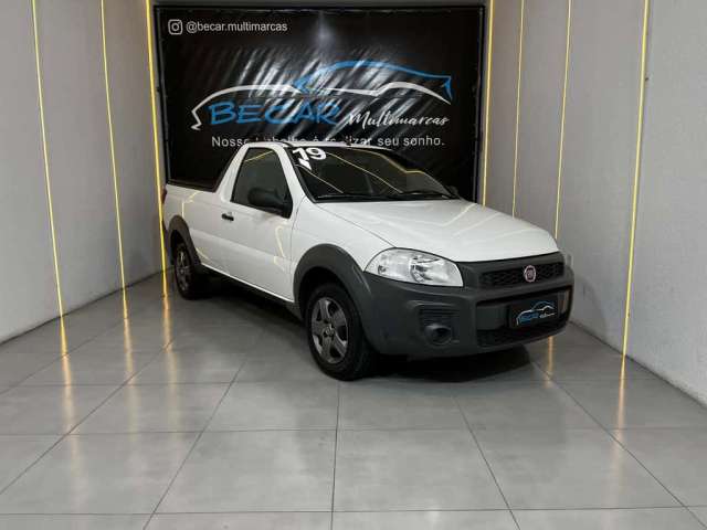 Fiat Strada Working 1.4 mpi Fire Flex 8V CS  - Branca - 2019/2019