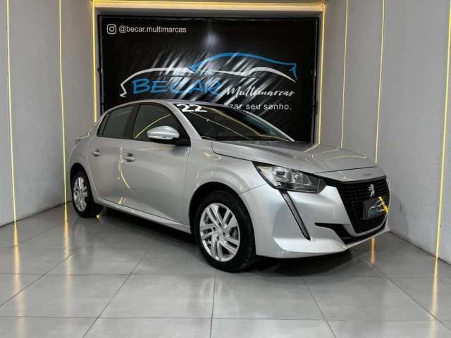 Peugeot 208 Active 1.6 Flex 16V 5p Aut.  - Prata - 2021/2022