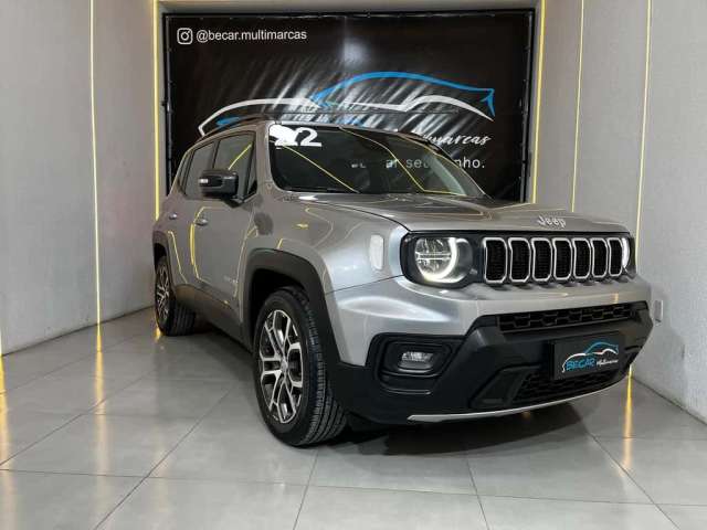 Jeep Renegade Long. T270 1.3 TB 4x2 Flex Aut.  - Prata - 2022/2022