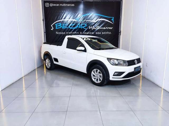 Volkswagen Saveiro Trendline 1.6 T.Flex 8V  - Branca - 2023/2023