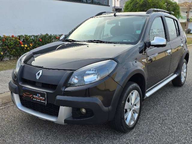 Sandero 1.6 Stepway 2012 Completo, Aceito seu Usado na Troca, Cartão até 24x ou Financiamento Parcel