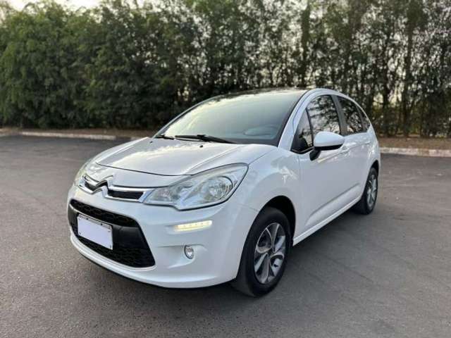 Citroën C3 90M TENDANCE - Branca - 2016/2017