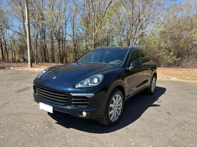 Porsche Cayenne CAYENNE V6 AUT. 3.6 GAS. 4P - Azul - 2015/2016