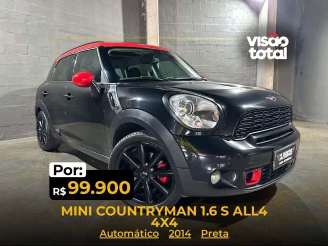 Mini COUNTRYMAN 1.6 S ALL4 4X4 16V 184CV TURBO GASOLINA 4P AUTOMÁTICO