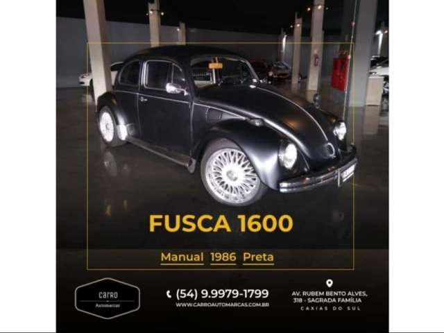 Volkswagen FUSCA 1.6 8V GASOLINA 2P MANUAL