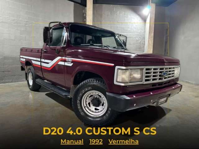 Chevrolet D20 4.0 CUSTOM S CS 8V DIESEL 2P MANUAL