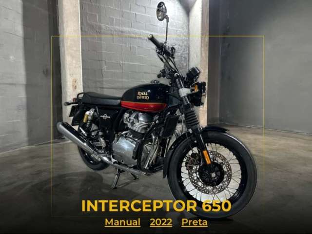 Royal Enfield Interceptor 650 SUNSET STRIP BLACK