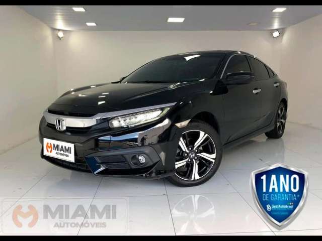 Honda Civic Touring 1.5T - Preta - 2018/2018