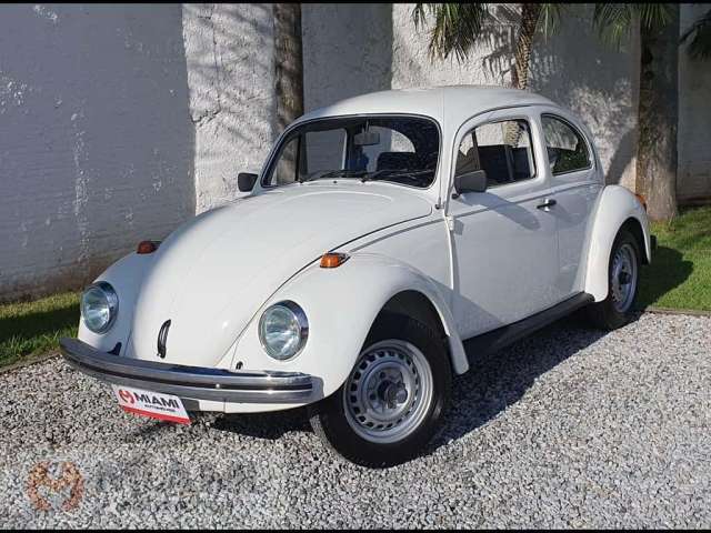 Volkswagen Fusca 1300L - Branca - 1983/1983