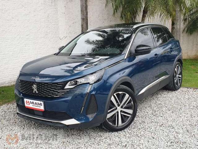 Peugeot 3008 Griffe 1.6 Turbo - Azul - 2022/2023