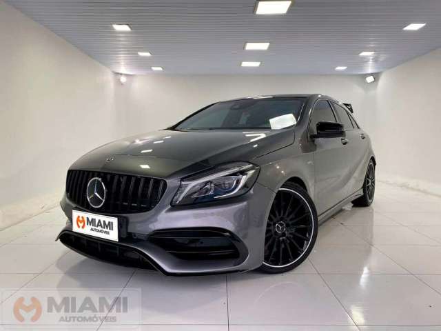 Mercedes-Benz A45 AMG 2.0 4Matic (blindado) - Cinza - 2018/2018