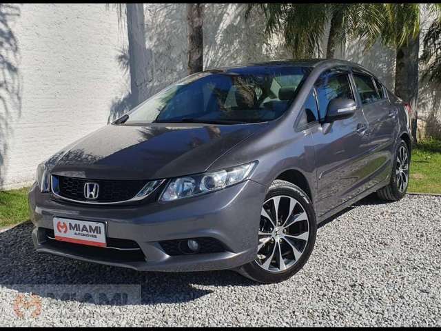 Honda Civic LXR 2.0 - Cinza - 2014/2015