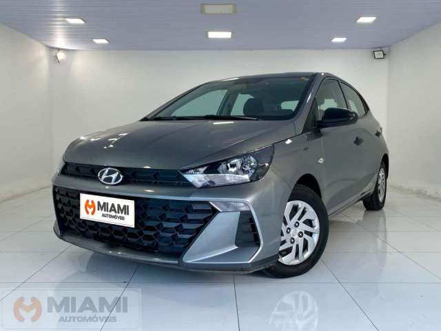 Hyundai HB20 Sense 1.0 - Cinza - 2023/2024