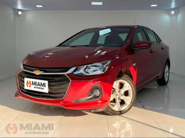 Chevrolet Onix Sedan LTZ 1.0 Turbo - Vermelha - 2023/2024