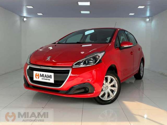 Peugeot 208 Active 1.2 - Vermelha - 2018/2019