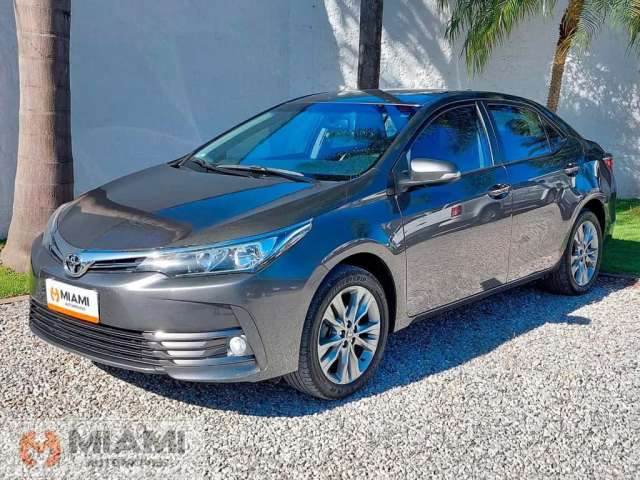 Toyota Corolla XEI 2.0 - Cinza - 2018/2018