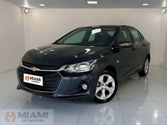 Chevrolet Onix Sedan LTZ 1.0 Turbo - Cinza - 2023/2024