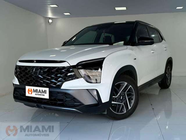 Hyundai Creta N-Line 1.0 Turbo - Branca - 2022/2023