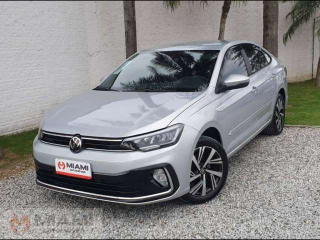 Volkswagen Virtus Highline 1.0 TSi - Prata - 2024/2025